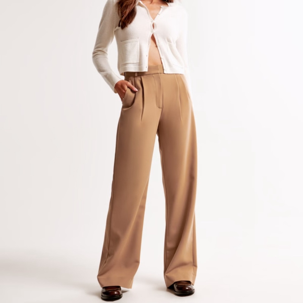 Women’s A&F Sloane Tailored Wide Leg Pant